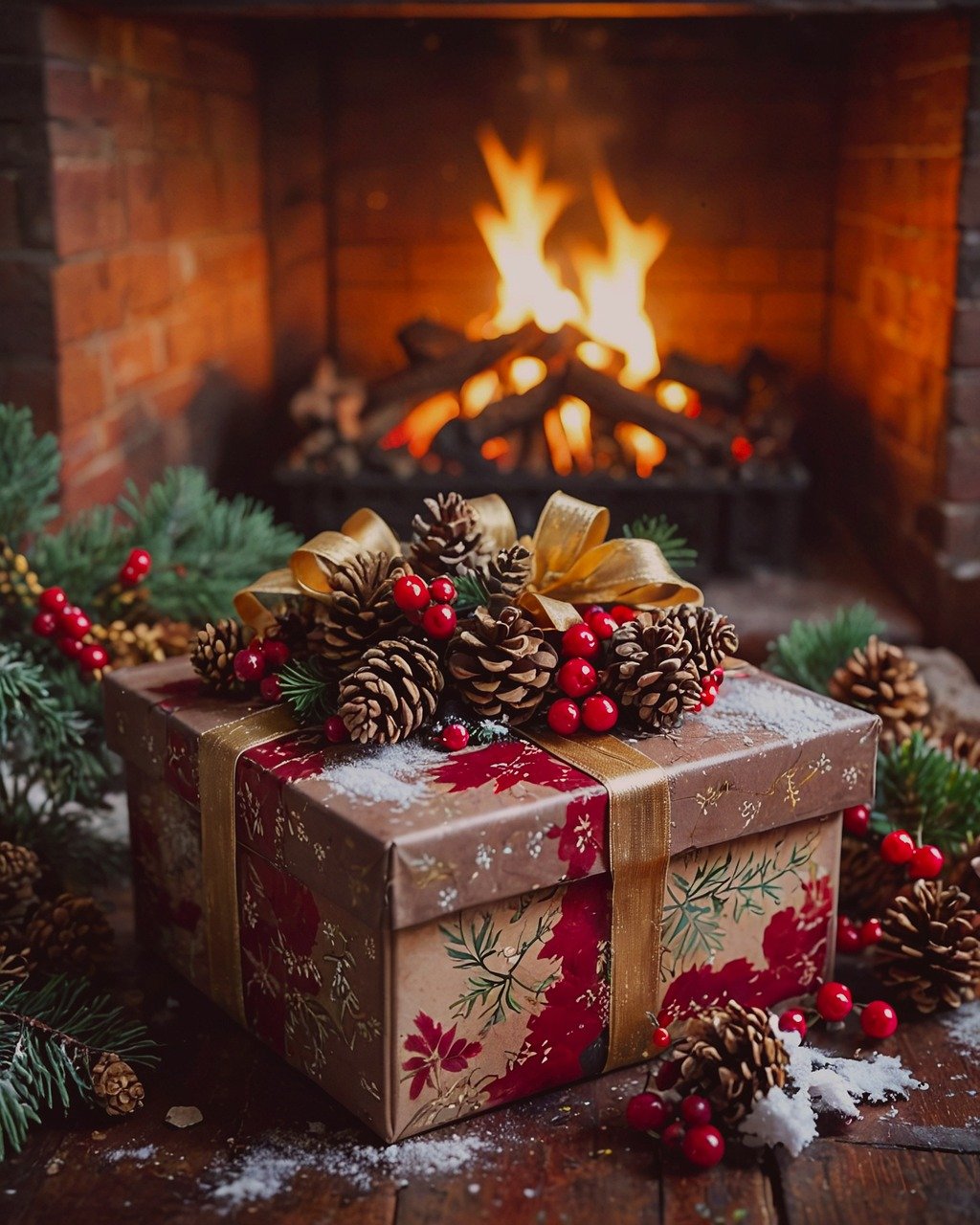 christmas, winter pictures, ai generated
